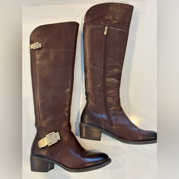 Vince Camuto leather over the knee boot. Sz 7.5 - Picture 1 of 6